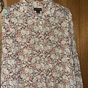 Ann Taylor Floral Blouse